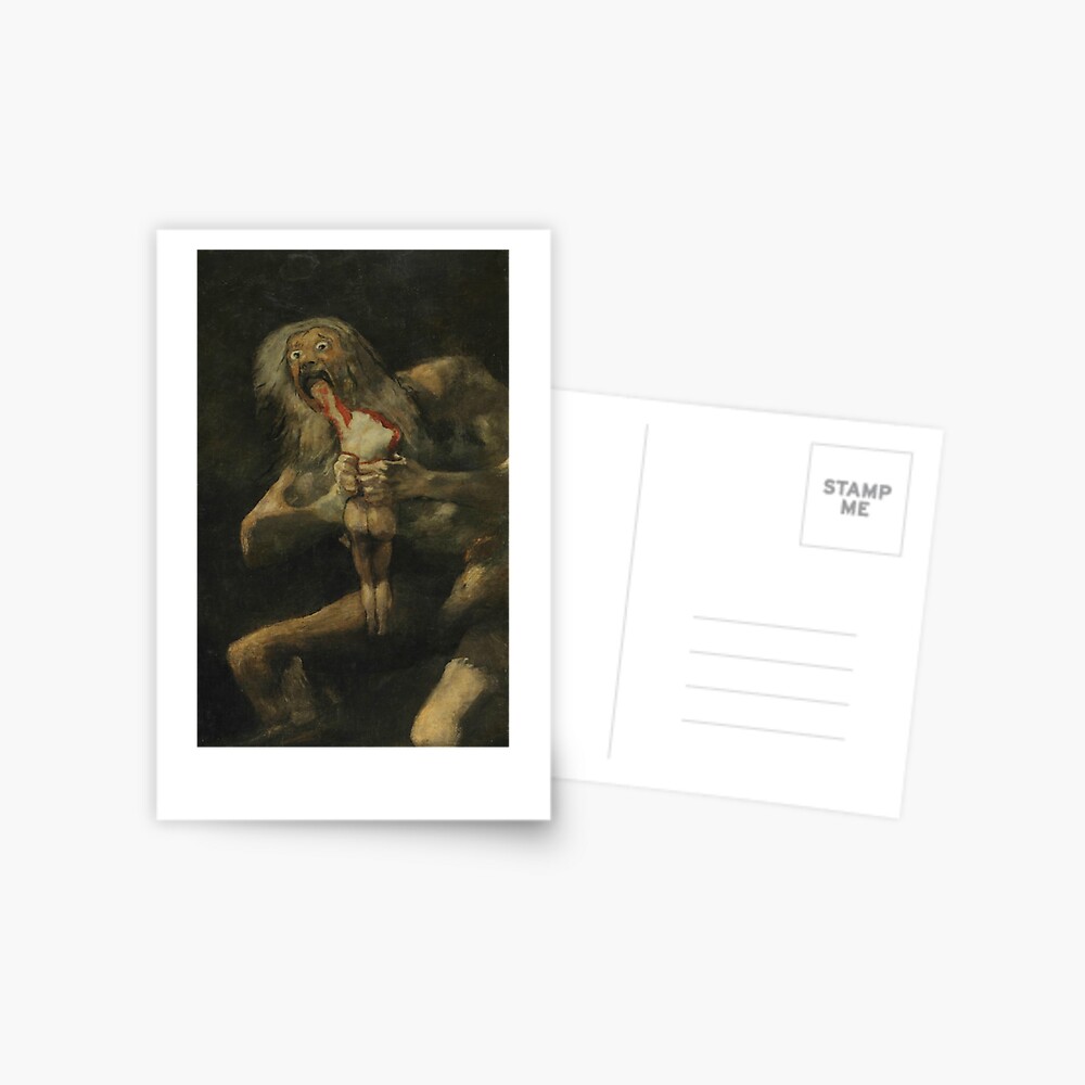 "Saturn verschlingt seinen Sohn von Francisco Goya