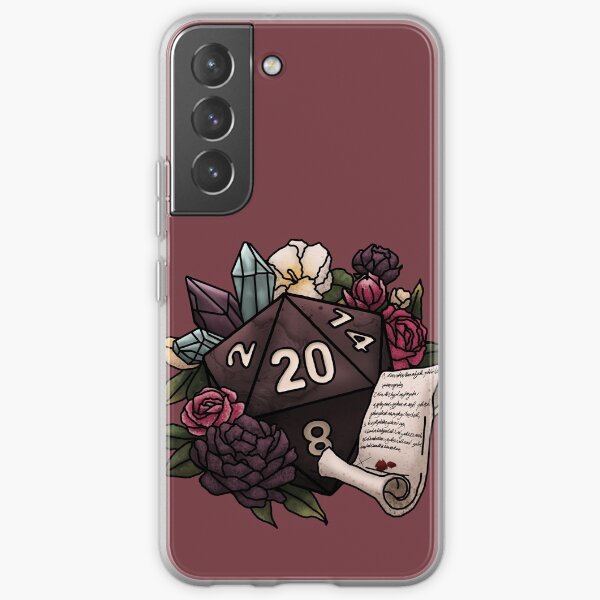 Warlock Class D20 - Tabletop Gaming Dice Samsung Galaxy Soft Case
