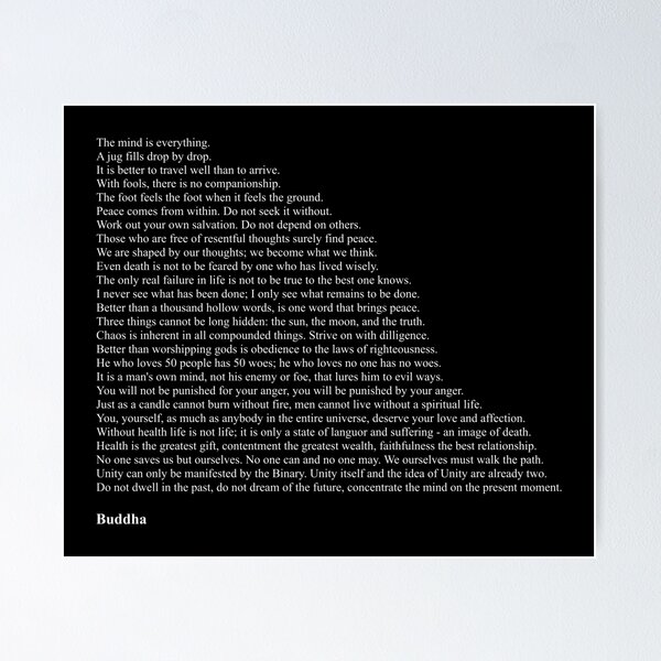 Item preview, Buddha Quotes designed and sold by Miguel Queiruga.