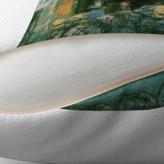 Alternate view of Cycling In France Throw Pillow