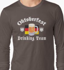 Oktoberfest Drinking Team Long Sleeve T-Shirt
