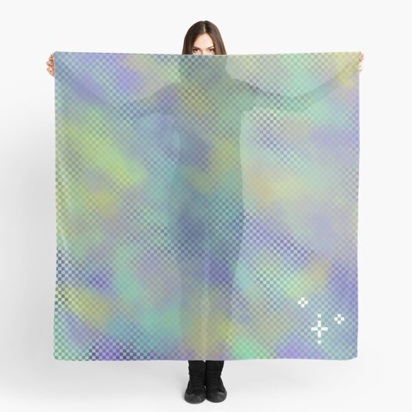 Item preview, blurred pastels and pixel stars designed and sold by chlogummy.