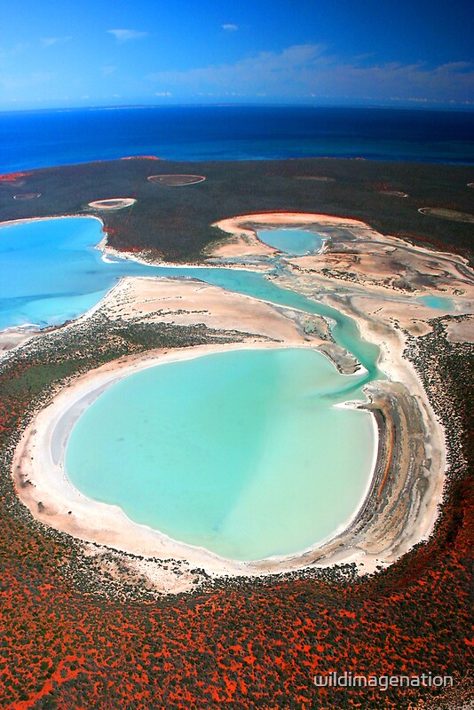 ""Big Lagoon" Shark Bay, Western Australia" by