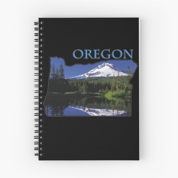 Item preview, Oregon State Outline (Mount Hood) designed and sold by gorff.