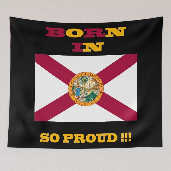 Item preview, Born in Florida USA so proud! designed and sold by Astralia.