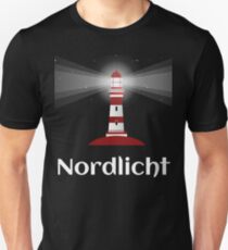 Northern Lights Lighthouse North Sea Sea Tshirt Gift Unisex T-Shirt