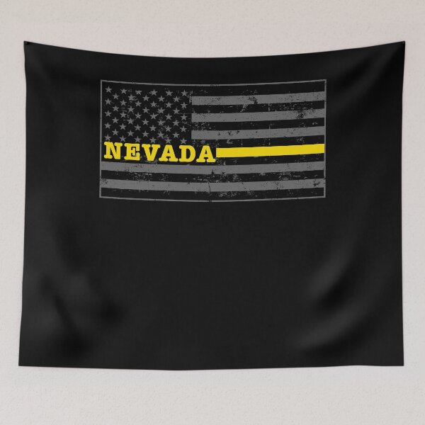 Item preview, Nevada Police Dispatcher Shirt Thin Gold Line Shirt designed and sold by shoppzee.