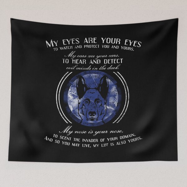 Item preview, Camisa de entrenamiento policial para perros Mis ojos son tus ojos designed and sold by shoppzee.