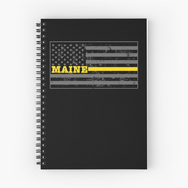 Item preview, Maine Police Dispatcher Shirt Thin Gold Line Shirt designed and sold by shoppzee.