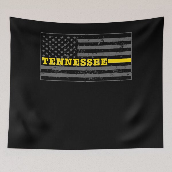 Item preview, Tennessee Police Dispatcher Shirt Thin Gold Line Shirt designed and sold by shoppzee.