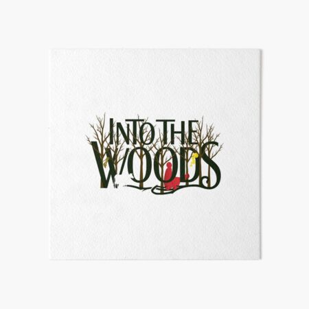 Into the Woods Art Board Print