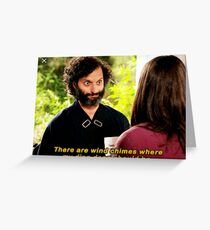 The Good Place Derek Greeting Card