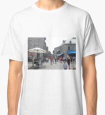 #Montreal #People #street #city #crowd #walking #urban #old #architecture #road #building #travel #shopping #traffic #blur #walk #business #tourism #woman #london Classic T-Shirt