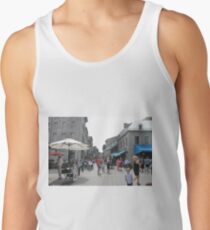 #Montreal #People #street #city #crowd #walking #urban #old #architecture #road #building #travel #shopping #traffic #blur #walk #business #tourism #woman #london Tank Top