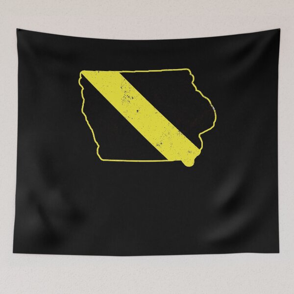 Item preview, Iowa Police Dispatcher Thin Gold Line Flag Shirt designed and sold by shoppzee.