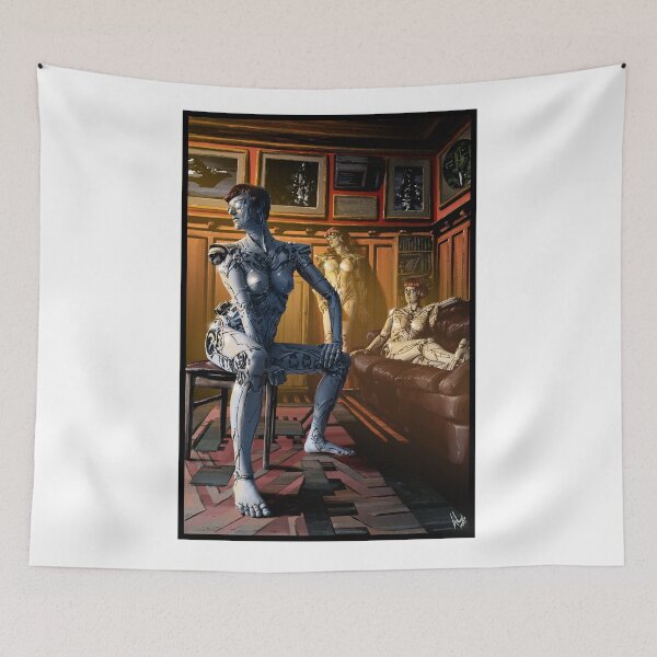 Item preview, Steampunk Painting 011 designed and sold by Ian The Comic Artist.