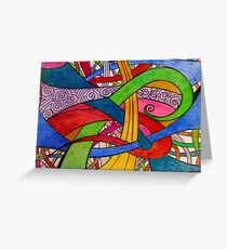 Threads Greeting Card