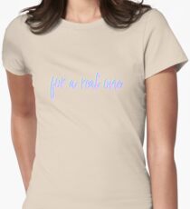 James Charles "for a real one" Women's Fitted T-Shirt