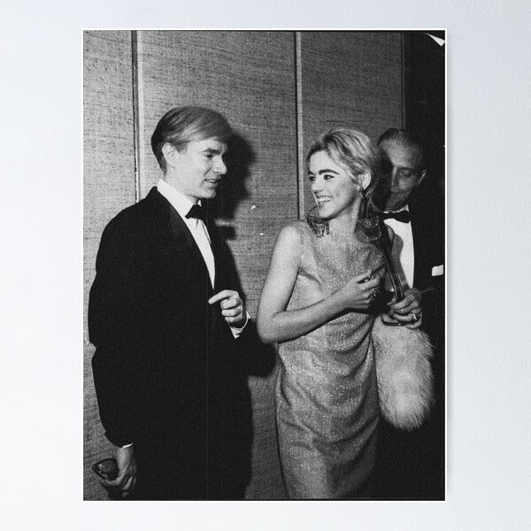 Artikel-Vorschau von Edie Sedgwick und Andy Warhol - The Factory Girl - Kunst der 60er Jahre, designt und verkauft von HoneymoonHotel.