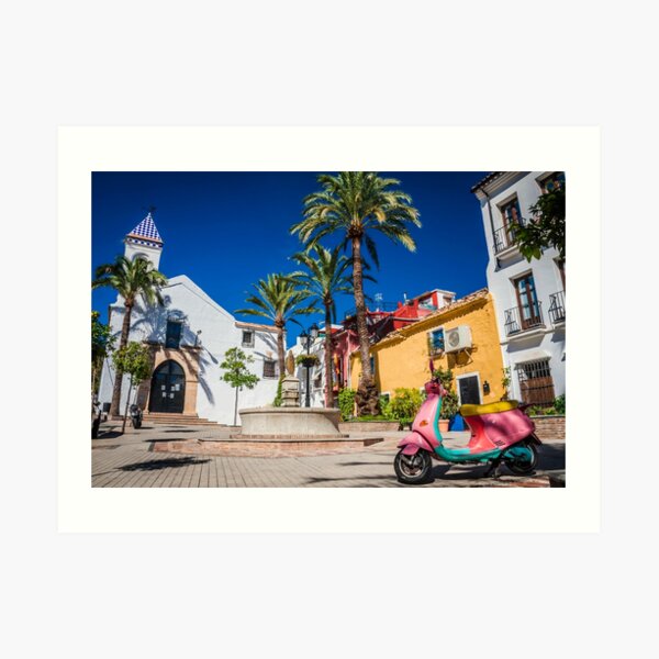Marbella Art Print