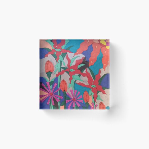 Item preview, Bohemian Floral Garden Print designed and sold by DanielleGensler.