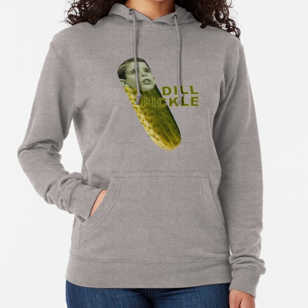 Dill Harris Pickle (With Text) Lightweight Hoodie