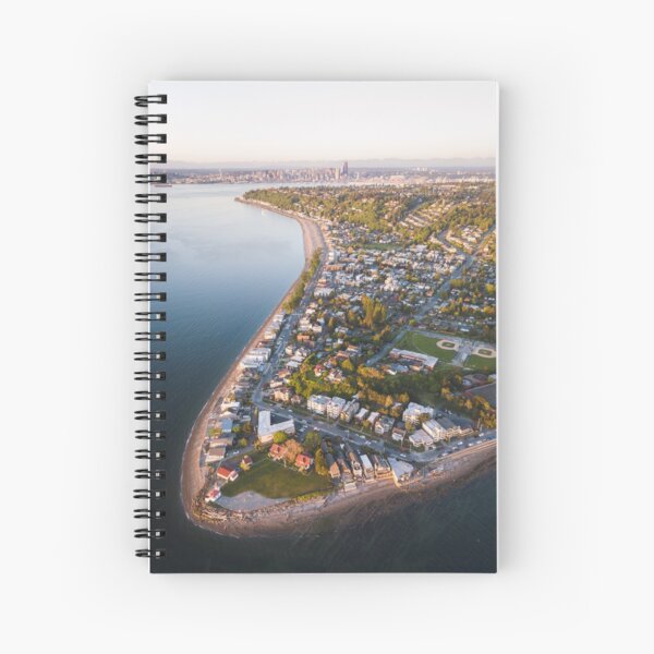Alki Point Spiral Notebook