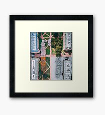 UW Cherry Blossoms - 4 Seasons Framed Print