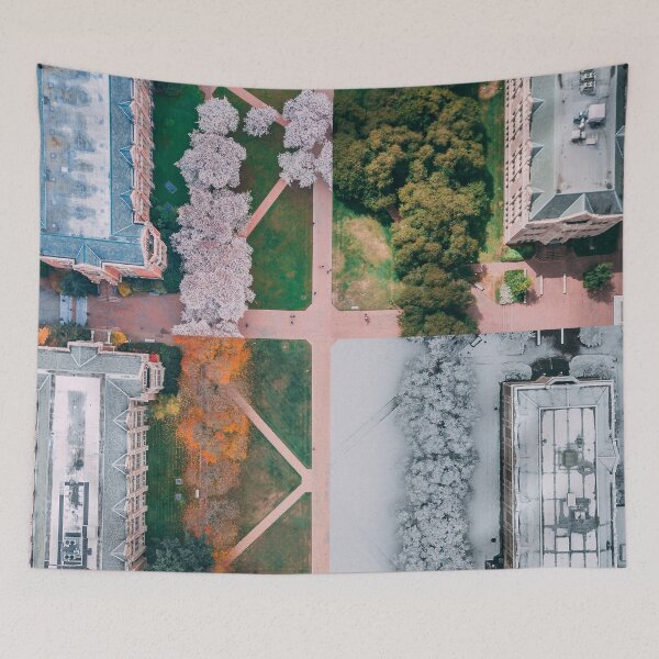 Item preview, UW Cherry Blossoms - 4 Seasons designed and sold by Rudy Willingham.