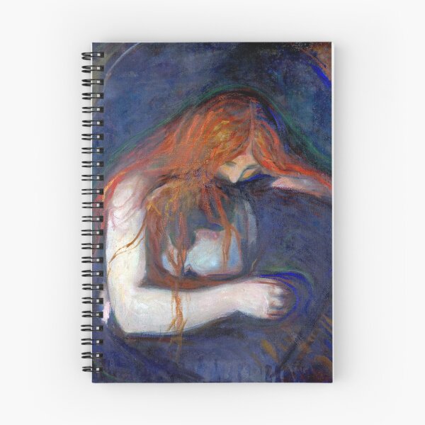 Item preview, 'Vampire' by Edvard Munch (Reproduction) designed and sold by Classic Visions Gallery.