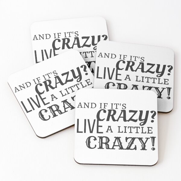 Item preview, Live A Little Crazy designed and sold by SamanthaLee33.