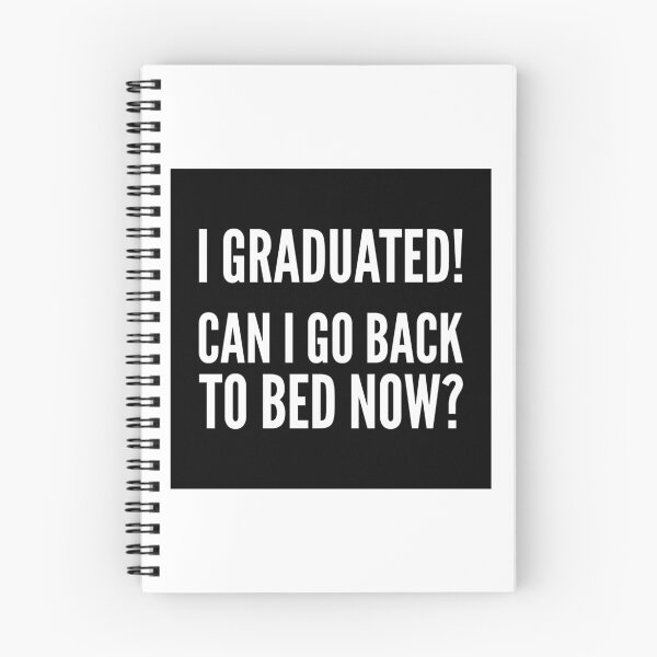 Item preview, Student Gift - I Graduated Can I Go Back to Bed designed and sold by FDST-shirts.