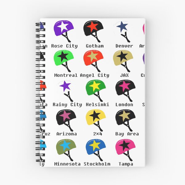 Item preview, Top WFTDA roller derby teams (Labeled) designed and sold by ShulksSherts.