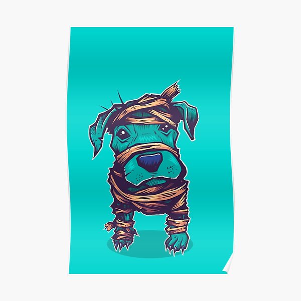 Pitbull Mummy Poster