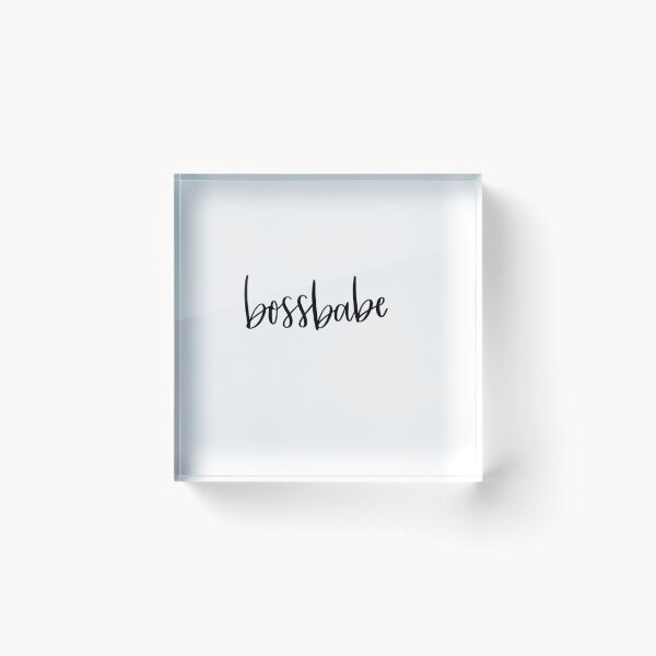 Artikelvorschau, Boss Babe entworfen und verkauft von niknakletters.