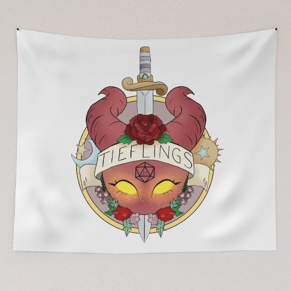 Item preview, Tiefling Token designed and sold by hodgehegs.