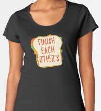 Finish Each Other's Sandwiches : Princess Scene Shirt Women's Premium T-Shirt