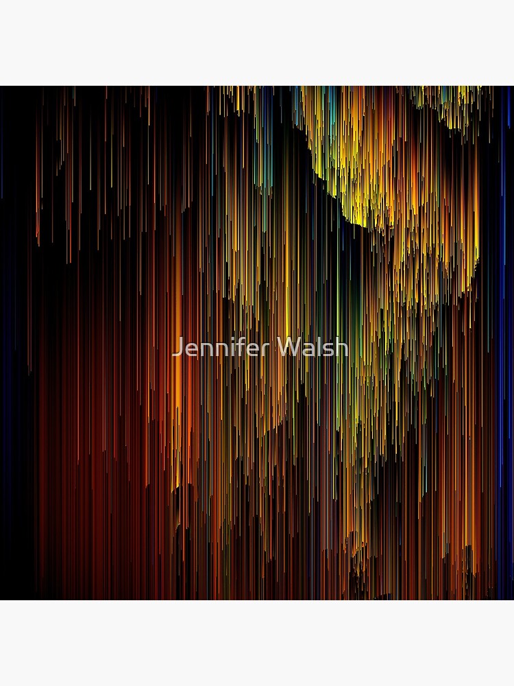Rainbow Rain Glitches - Pixel Art by InsertTitleHere