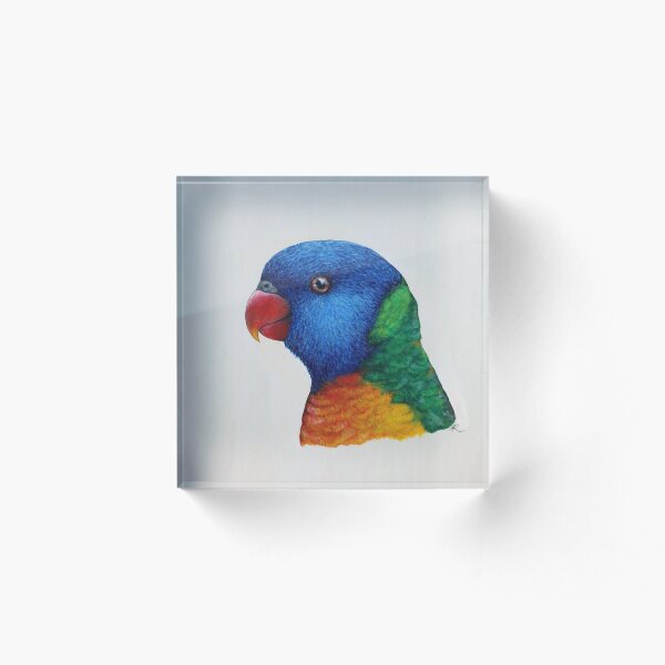 Item preview, Rainbow Lorikeet designed and sold by PaintedWillow.