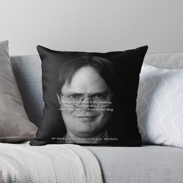 The Office Pillows - The Office Michael Scott - Steve Carell Throw Pillow  RB1801 | The Office Merch Shop