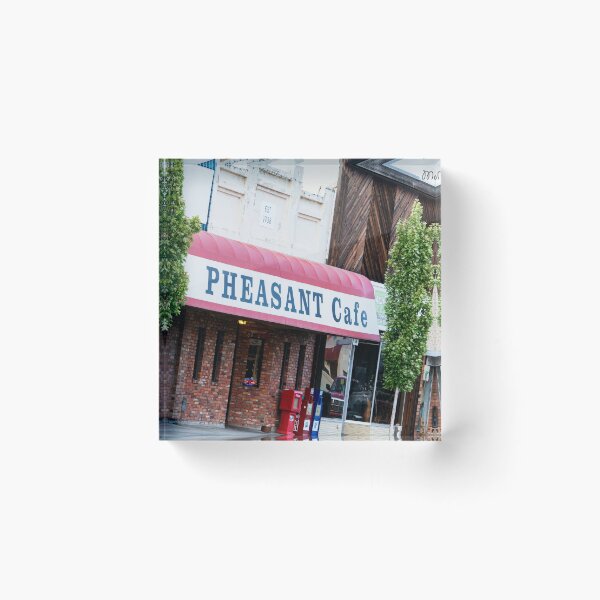 Item preview, Pheasant Cafe designed and sold by MoreGoodArt.