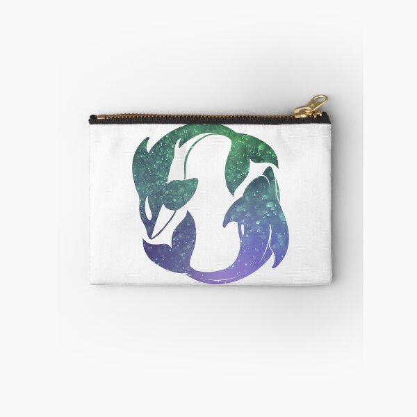 Item preview, Swim Free Whale and Dolphin designed and sold by TeaSkull Art.