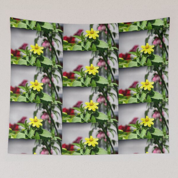 Item preview, One yellow daisy designed and sold by MoreGoodArt.
