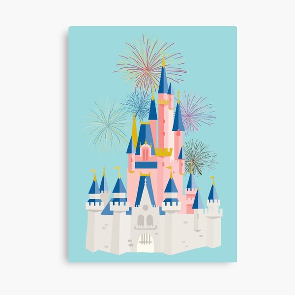 Fairytale Castle Canvas Print
