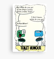 Toilet Humour Metal Print