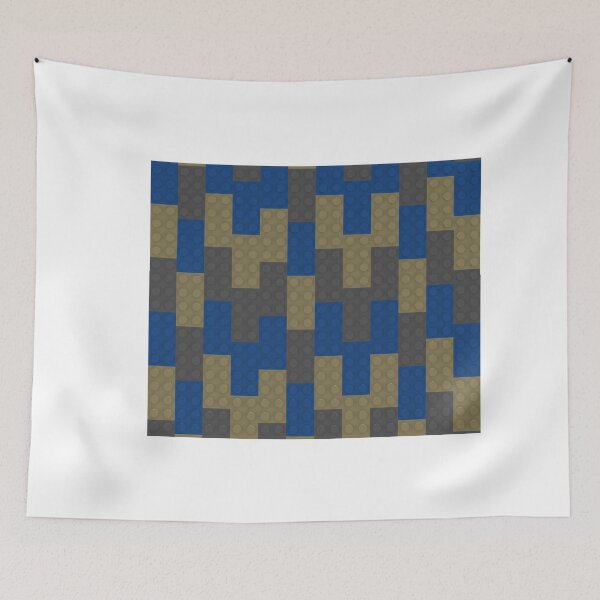 Item preview, Blue Brick Beige Brick Grey Brick designed and sold by bxbrix.