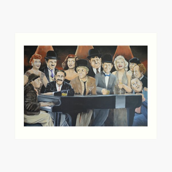 Celebrities Art Print