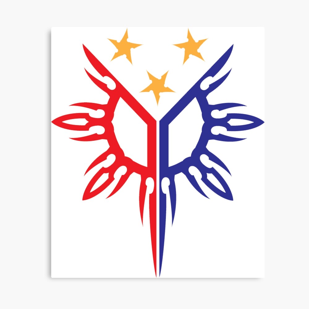 Tribal Philippines Filipino Sun and Stars Flag Tribal Philippines Filipino Sun and Stars Flag