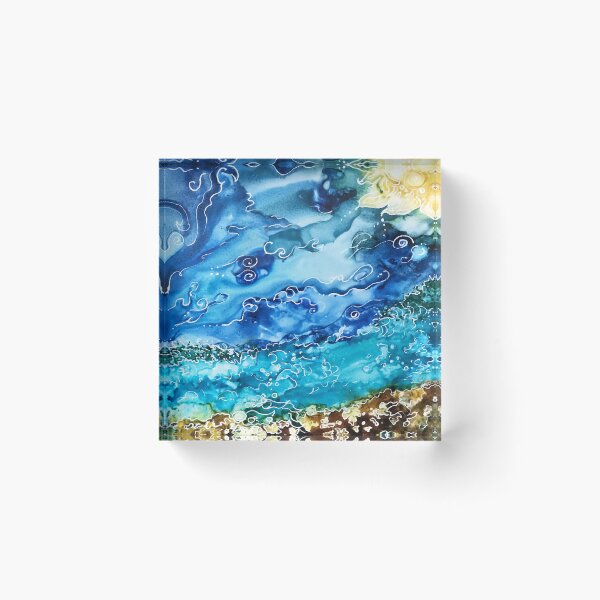 Item preview, Beach swirls designed and sold by Art by Leanne P / Leanne Poellinger.