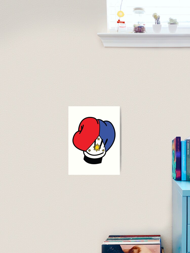 MP Mickey Pacquiao Filipino Flag Boxing Glove by AiReal Apparel